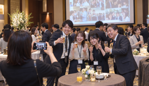 社内懇親会でフォトコンテストを開く方法【人数別の準備と司会台本】
