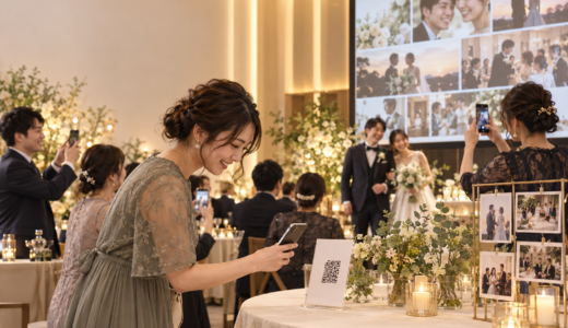 結婚式の写真共有をQRコードで簡単に【無料ツール・作り方・案内のコツ】